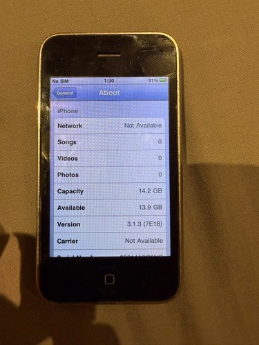 Iphone 3gs 16gb black - iphone, black,